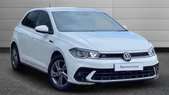 White Used 2023 VW Polo R-line Hatchback | £19,350 (Fair price)