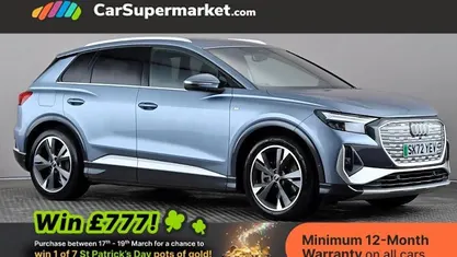 Used Audi Q4 e-tron S-Line 219 kW (299 HP) 2023 Blue SUV