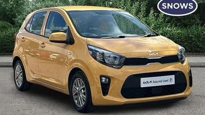 Begagnad Kia Picanto 67 HK (49 kW) 2023 Gul Halvkombi