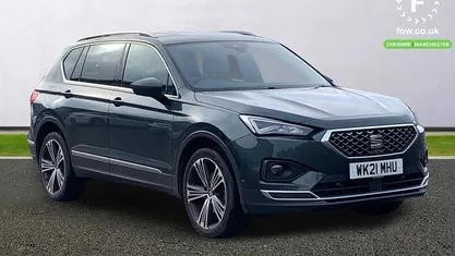 Used Seat Tarraco XCELLENCE Lux 150 HP (110 kW) 2021 Green SUV
