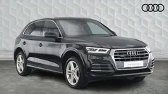 Black Used 2020 Audi Q5 S-Line SUV | £24,400 (Fair price)