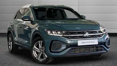 Petrol blue Used 2023 VW T-Roc R-line SUV | £22,950 (Fair price)