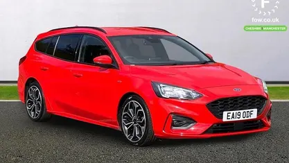 Used Ford Focus ST-Line X 150 HP (110 kW) 2019 Red Estate