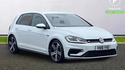Used VW Golf VII R 310 HP (228 kW) 2018 White Hatchback