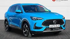 Metallic pimlico blue Used 2023 MG HS Trophy SUV | £17,750 (Fair price)