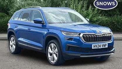 Used Skoda Kodiaq SE L Executive 150 HP (110 kW) 2024 Blue SUV