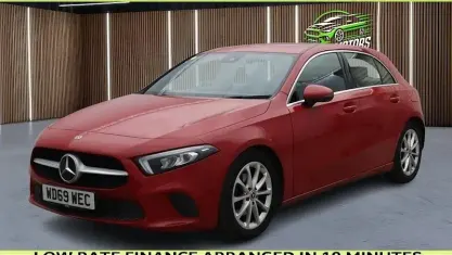 Used Mercedes A180 Executive 136 HP (100 kW) 2020 Red Hatchback
