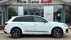 White Used 2022 Audi Q7 Black Edition SUV | £41,990 (Fair price)
