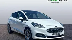 White Used 2020 Ford Fiesta Vignale Hatchback | £13,810 (Fair price)