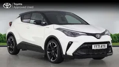 White/black Used 2021 Toyota C-HR Sport SUV | £19,995 (Fair price)