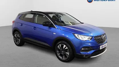 Used Vauxhall Grandland X SRi 131 HP (96 kW) 2020 Blue SUV