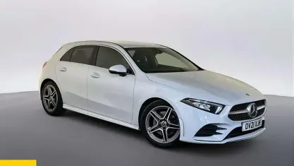 Used Mercedes A220 AMG line 190 HP (139 kW) 2020 White Hatchback