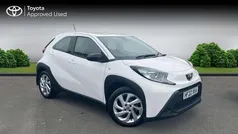 White Used 2022 Toyota Aygo PURE Hatchback | £11,757 (Fair price)