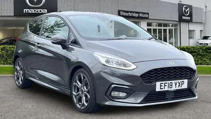 Used Ford Fiesta ST-Line 101 HP (74 kW) 2018 Grey Hatchback