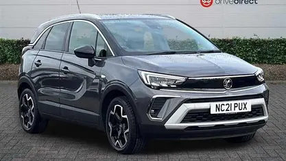 Used Vauxhall Crossland SRi 131 HP (96 kW) 2021 Grey SUV