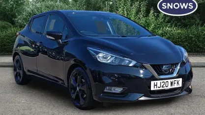 Used Nissan Micra N-TEC 101 HP (74 kW) 2020 Black Hatchback