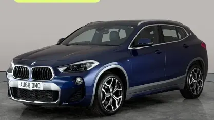 Used BMW X2 M Sport 190 HP (139 kW) 2018 Blue SUV