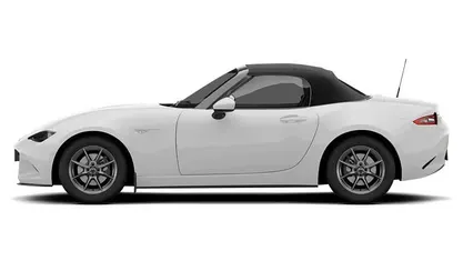 Used Mazda MX5 Inclusive 160 HP (117 kW) 2018 White Cabriolet