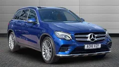 Blue Used 2018 Mercedes GLC220 AMG Line Premium SUV | £21,250 (Fair price)