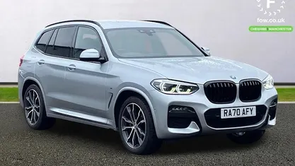 Used BMW X3 M Sport 184 HP (135 kW) 2020 Silver SUV