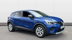 Id metallic iron blue Used 2021 Renault Captur Iconic SUV | £14,030 (Fair price)
