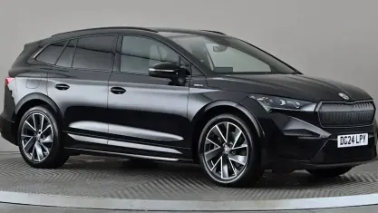 Used Skoda Enyaq iV SportlinePlus 210 kW (286 HP) 2024 Black SUV