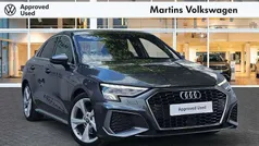 Grey Used 2020 Audi A3 S-Line Sedan | £19,995 (Fair price)
