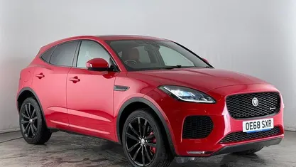 Used Jaguar E-Pace R-Dynamic 300 HP (220 kW) 2019 Red SUV