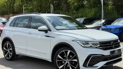 Used VW Tiguan R-line 150 HP (110 kW) 2023 White SUV