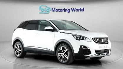 White Used 2018 Peugeot 3008 Allure Estate | £13,289 (Fair price)