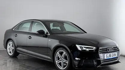 Black Used 2016 Audi A4 S-Line Sedan | £11,650 (Good price)