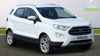 Used Ford Ecosport Titanium 125 HP (91 kW) 2018 White SUV