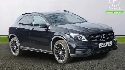 Used Mercedes GLA180 AMG line 122 HP (89 kW) 2019 Black SUV