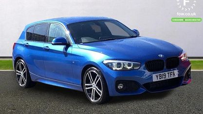 Używany BMW 118 M Sport 150 KM (110 kW) 2019 Niebieski Hatchback