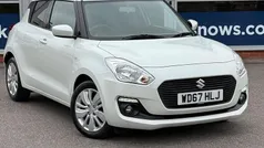 White Used 2018 Suzuki Swift SZ-T Hatchback | £8,285 (Fair price)