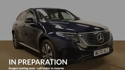 Used Mercedes EQC400 300 kW (408 HP) 2021 Blue SUV
