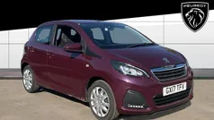 Purple Used 2017 Peugeot 108 Active Hatchback | £6,495 (Fair price)