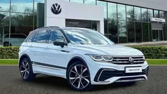 Pure white Used 2022 VW Tiguan R-line SUV | £30,656 (Fair price)