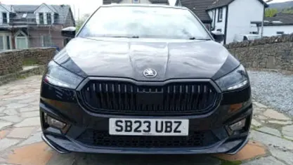 Begagnad Skoda Fabia Monte Carlo 150 HK (110 kW) 2023 Svart Halvkombi