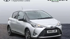 Silver Used 2019 Toyota Yaris Hatchback | £11,750 (Fair price)