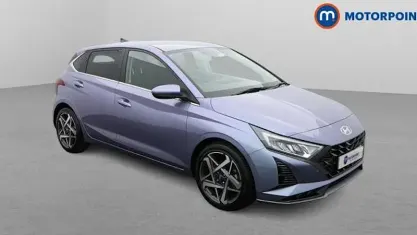 Usado Hyundai i20 Premium 101 HP (74 kW) 2025 Azul Citadino