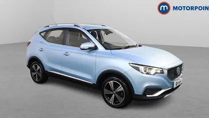 Used MG ZS Exclusive 105 kW (143 HP) 2021 Blue SUV