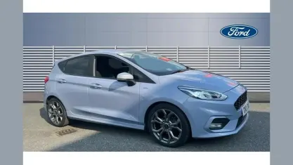 Used Ford Fiesta ST-Line 155 HP (114 kW) 2021 Blue Hatchback