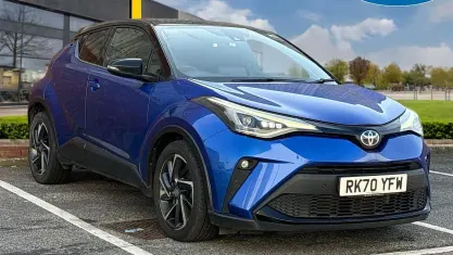 Used Toyota C-HR 122 HP (89 kW) 2020 Blue SUV
