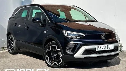 Used Vauxhall Crossland Elite 131 HP (96 kW) 2021 Black SUV