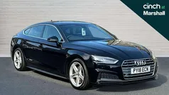 Black Used 2018 Audi A5 Sportback S-Line Hatchback | £17,324 (Fair price)