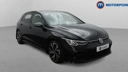 Used VW Golf VIII R-line 150 HP (110 kW) 2022 Black Hatchback
