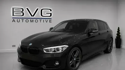 Usado BMW 118 M Sport 150 HP (110 kW) 2017 Preto Citadino
