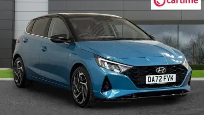 Used Hyundai i20 Ultimate 101 HP (74 kW) 2022 Blue Hatchback