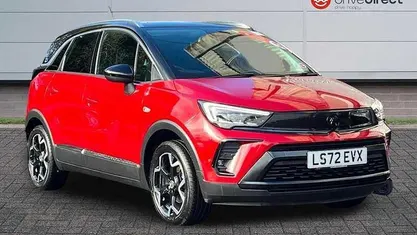Used Vauxhall Crossland Ultimate 131 HP (96 kW) 2021 Red SUV